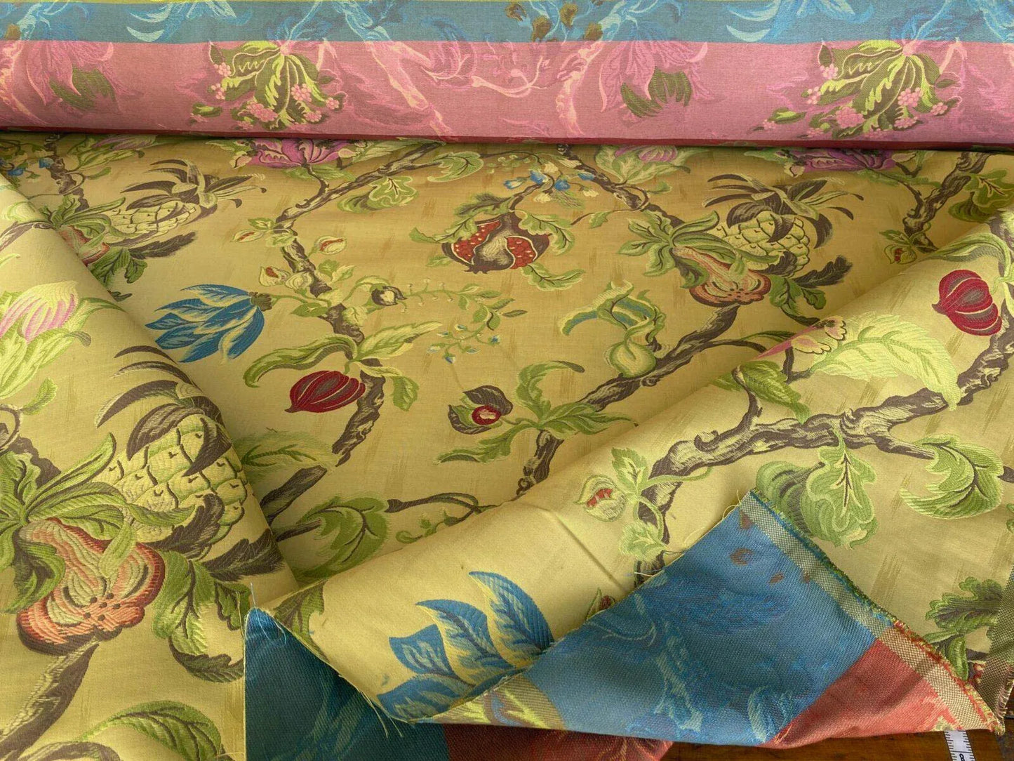 By Yd Vervain Bellary Vine Citrus Yellow Blue Red Flower Fruit Melograno Tree Fig MSRP USD 480/Y