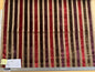 2.5yard Scalamandre Colony Indianapolis Silk Velvet Cut Velvet Burnt Raspberry Red Purple Brown Chocolate MSRP USD 830/Y
