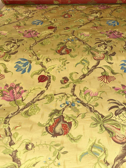 By Yd Vervain Bellary Vine Citrus Yellow Blue Red Flower Fruit Melograno Tree Fig MSRP USD 480/Y