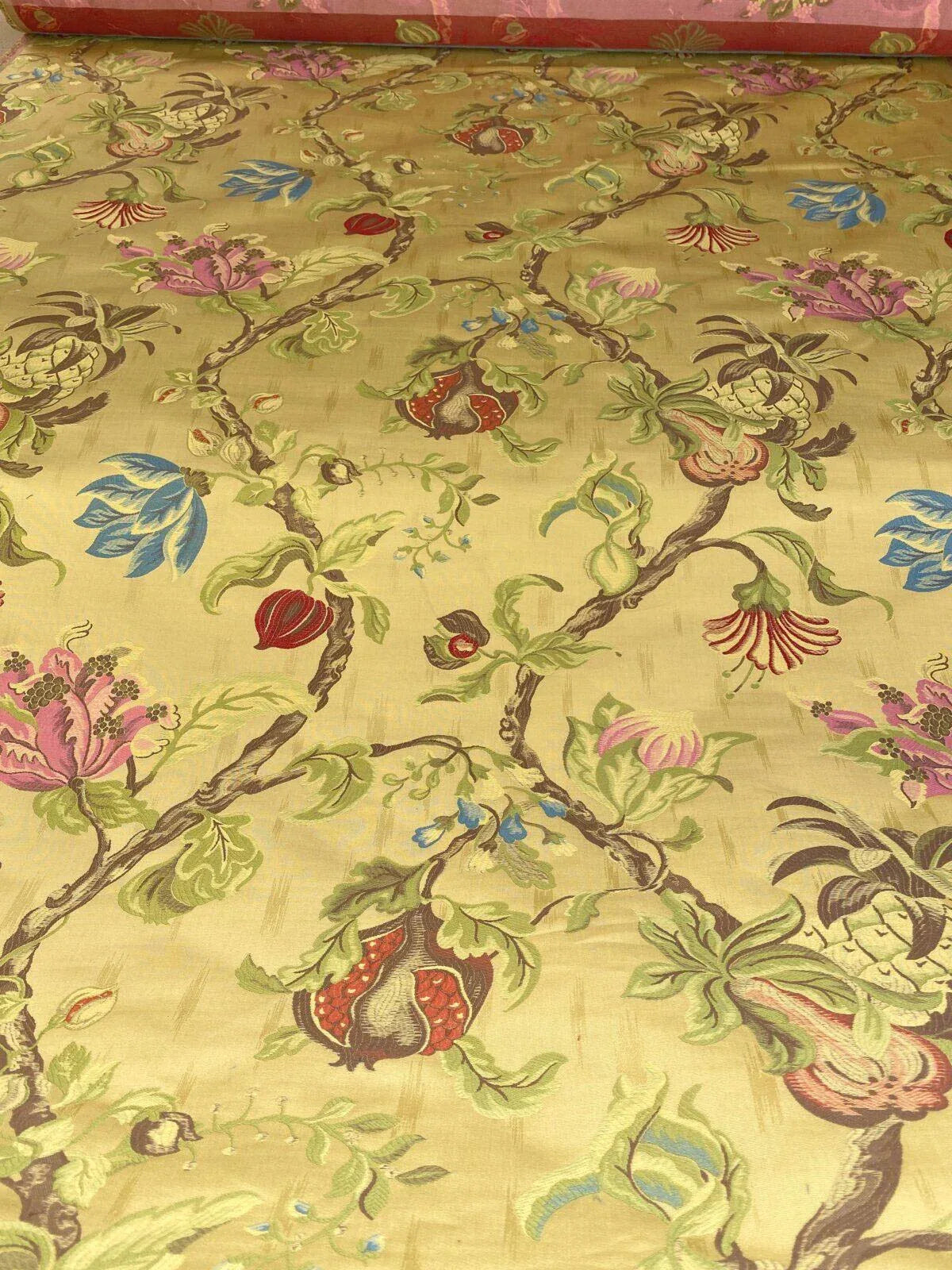 By Yd Vervain Bellary Vine Citrus Yellow Blue Red Flower Fruit Melograno Tree Fig MSRP USD 480/Y