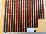 2.4yard with Cut Corner Scalamandre Colony Indianapolis Silk Velvet Cut Velvet Burnt Raspberry Red Purple Brown Chocolate MSRP USD 830/Y