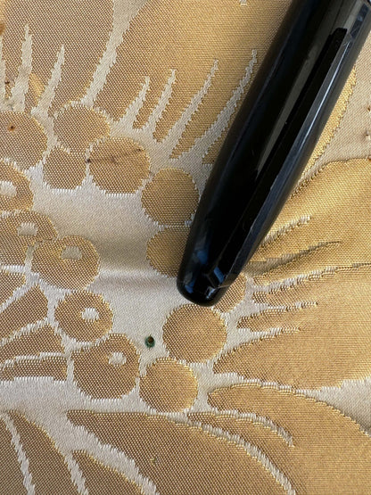 2.4yard with Stain Scalamandre Tassinari and Chatel Argenson Dore Silk Damask Gold Gray Renaissance Floral MSRP $1200+/Y