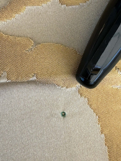 2.4yard with Stain Scalamandre Tassinari and Chatel Argenson Dore Silk Damask Gold Gray Renaissance Floral MSRP $1200+/Y