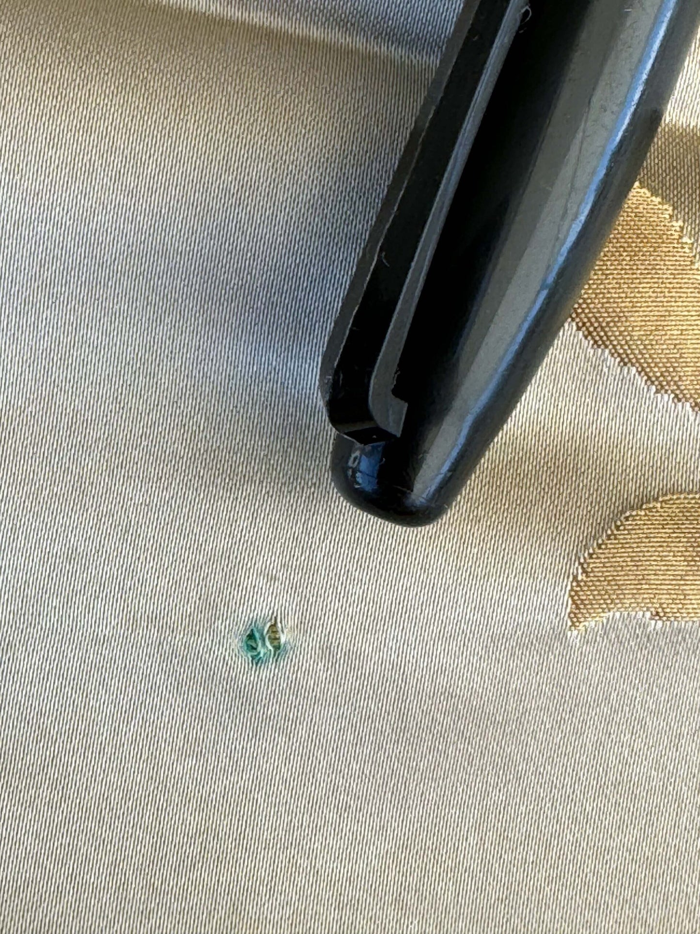 2.4yard with Stain Scalamandre Tassinari and Chatel Argenson Dore Silk Damask Gold Gray Renaissance Floral MSRP $1200+/Y