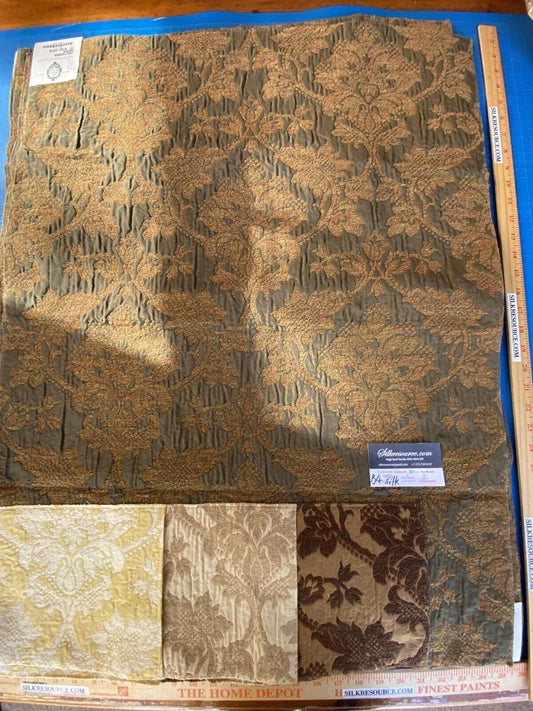 Scalamandre Voleterra Silk - Moss