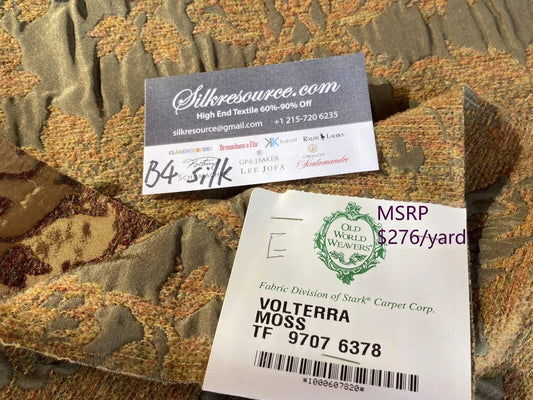 12e Berkbox4 Scalamandre Silk Square Volterra Moss