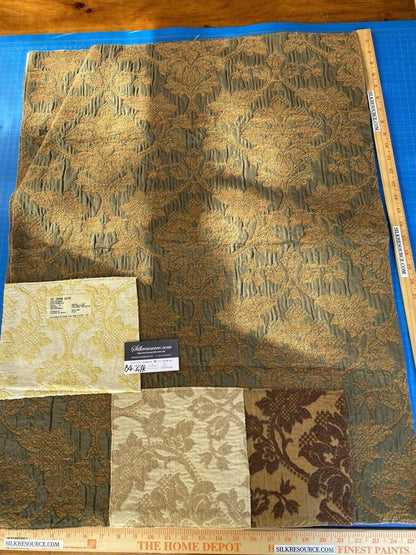 12e Berkbox4 Scalamandre Silk Square Volterra Moss