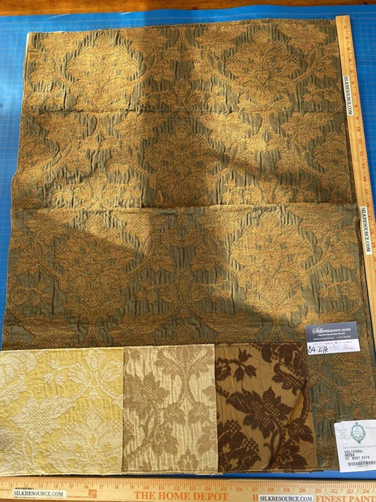 12g Berkbox4 Scalamandre Silk Square Volterra Moss