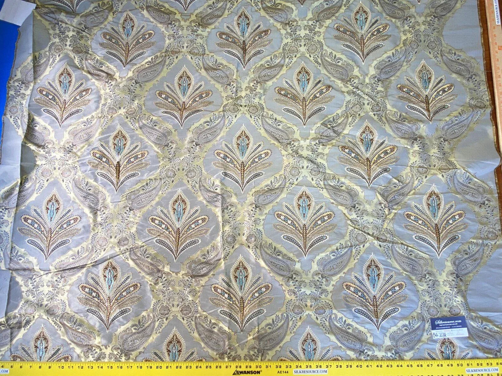Scalamandre Silk Square Darani - Gravel