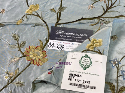 17c Berkbox4 Scalamandre Silk Square Megala Sky