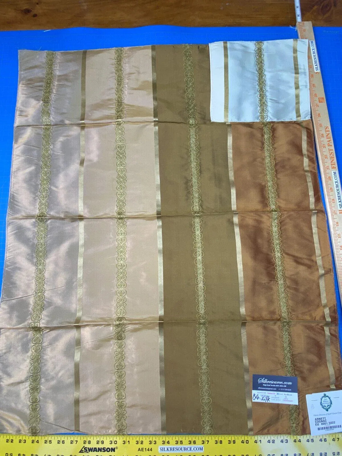 Scalamandre Arnett Silk - Cognac