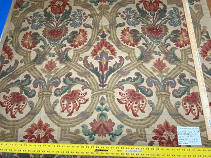 2.75yds Schumacher Jh Thorp Halstead In Sand Linen Print  Fabric MSRP USD 236/yard