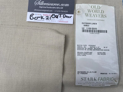 24 Berkbox21 Scalamandre Outdoor Line Sable