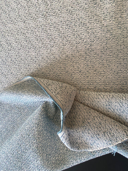 1y Scalamandre Flint Horizon Blue Strie Texture Solid MSRP USD266/y