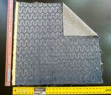 Scalamandre Geometric Cut Velvet - Blue