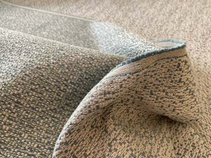 1y Scalamandre Flint Horizon Blue Strie Texture Solid MSRP USD266/y