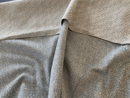 1y Scalamandre Flint Horizon Blue Strie Texture Solid MSRP USD266/y