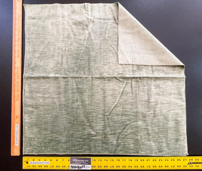 4 Berkbox67 27"x 27" Square Scalamandre NOBEL Deep Green Plains Texture