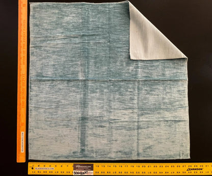 11 Berkbox67 28"x 28" Square Scalamandre NOBEL NORTH ATLANTIC Deep Blue Plains Texture