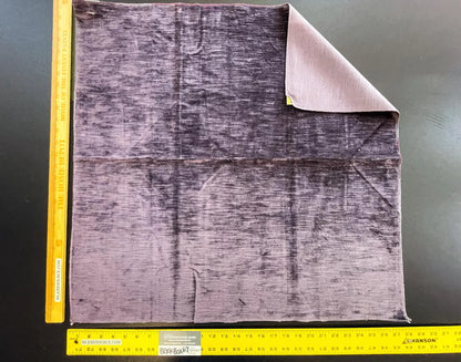 24 Berkbox67 28x 28" Square Scalamandre Velvet Purple Plains Texture