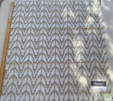 10a Berkbox6 Scalamandre Embroidery Square Chevron Embroidery Grey MSRP USD 204/Y