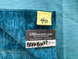 40 Berkbox67 27x 27" Square Scalamandre Velvet Blue Plains Texture