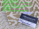 15 Berkbox6 Scalamandre Embroidery Square 27103-01 Chevron Embroidery MSRP USD 204/yard