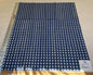 17 Berkbox6 Scalamandre Embroidery Square Labriz Marine Blue Dots