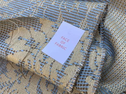 Scalamandre Old World Weavers Lucretia Damask Bluestone  Blue Heavy Renaissance Damask MSRP USD 300/Y