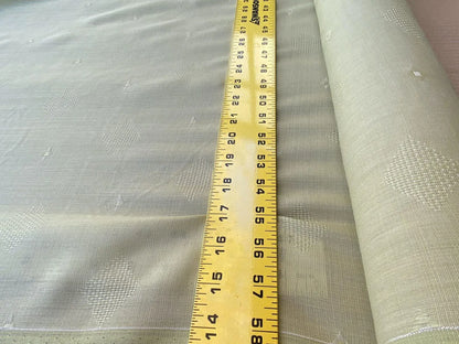 Scalamandre Kilkenny Sheer Sea Green Wool With Diamond Dots Silky Art  from UK MSRP USD 224/yard