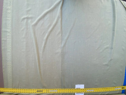 Scalamandre Kilkenny Sheer Sea Green Wool With Diamond Dots Silky Art  from UK MSRP USD 224/yard