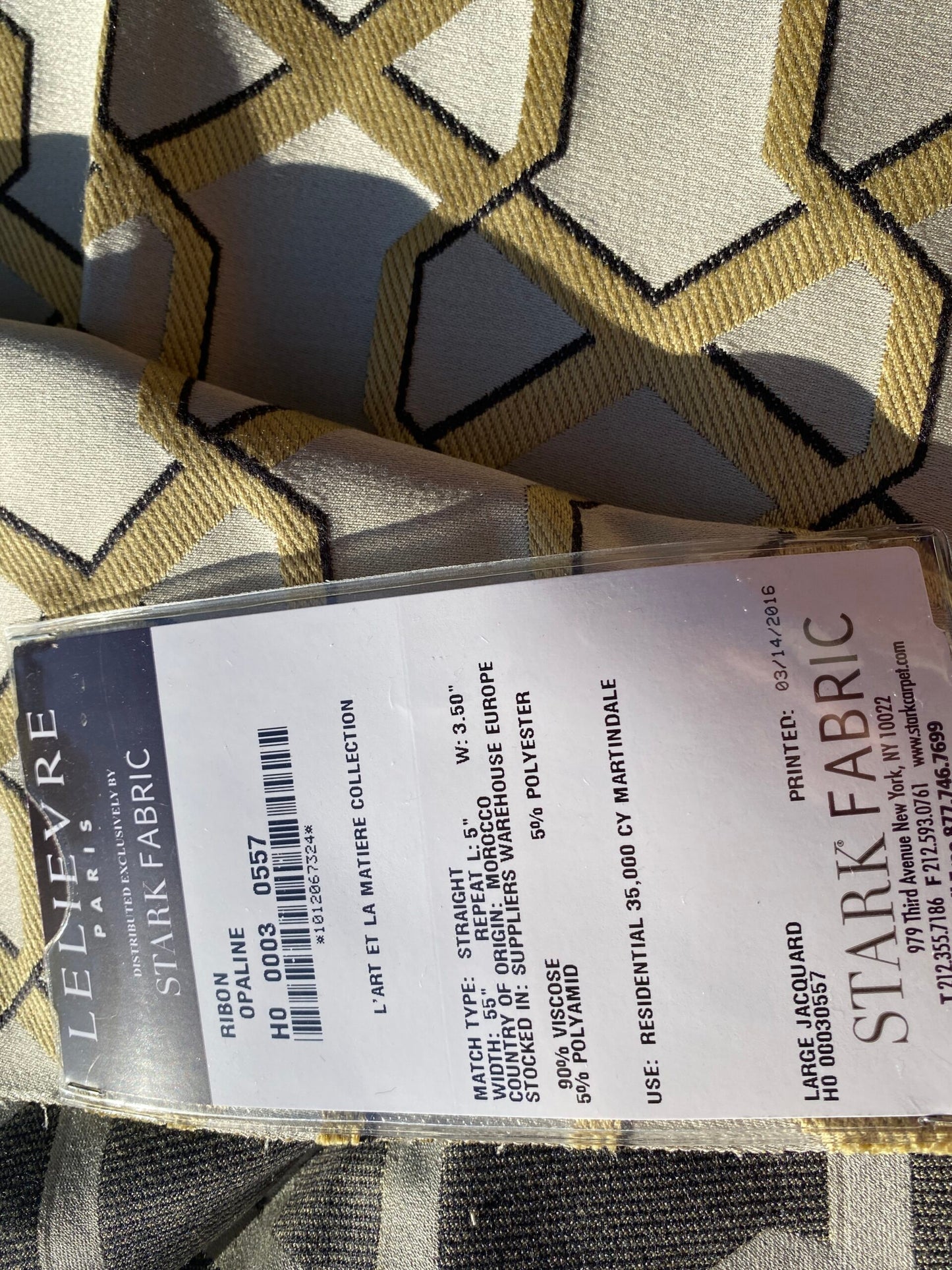 11 Berkbox103 Square Scalamandre Lelievre Ribon Opaline Cream Jacquard Diamond Ogee Fretwork Lattice Large Jacquard MSRP USD 300+/y