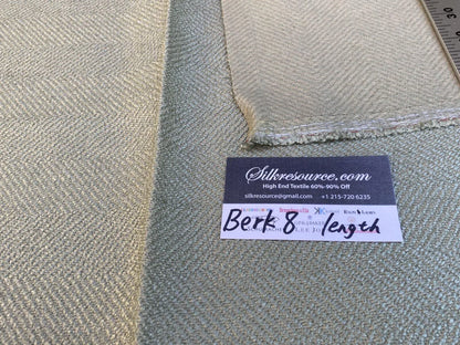 14 Berkbox8 Length Scalamandre 1 Yard+ Savile Herringbone from Boris Kroll Chevron Herringbone heavy duty Light Grey