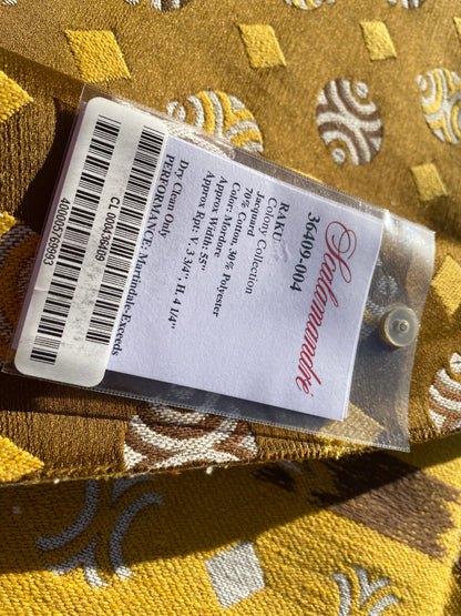 22 Berkbox103 Square Scalamandre Colony Collection Raku Mordore Brown Geometric Small Scale