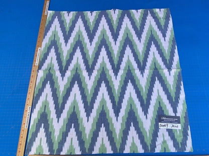 Scalamandre Print - Green, Blue And White