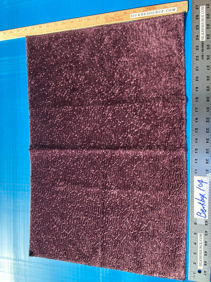 2 Berkbox104 Square Scalamandre Purple Abstract Solid Velvet 18"x27"
