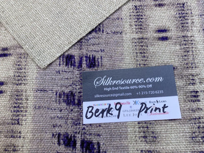 14 Berkbox9 Length Scalamandre Print 27x28 Inches Purple