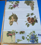 18e Berkbox9 Length Scalamandre Print 34"L x 27" W Les Fruits Multi On Ivory