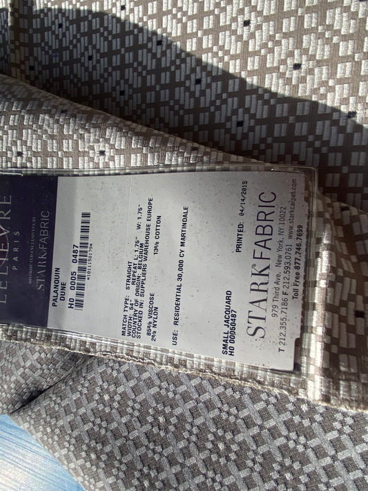 23 Berkbox104 Square Scalamandre Lelievre Paris Palanquin Dune Light Brown Small Scale Texture