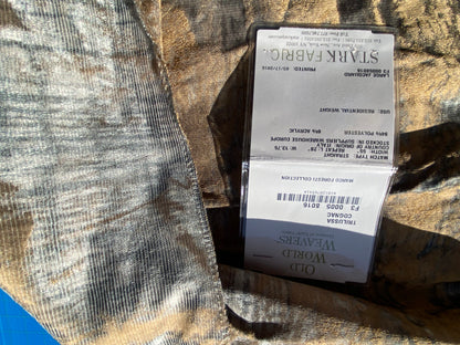 26 Berkbox104 Square Scalamandre Old World Weavers Trilusa Cognac Brown Gray Abstract Jacquard