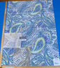 Scalamandre Indra Cotton - Aqua/Multi