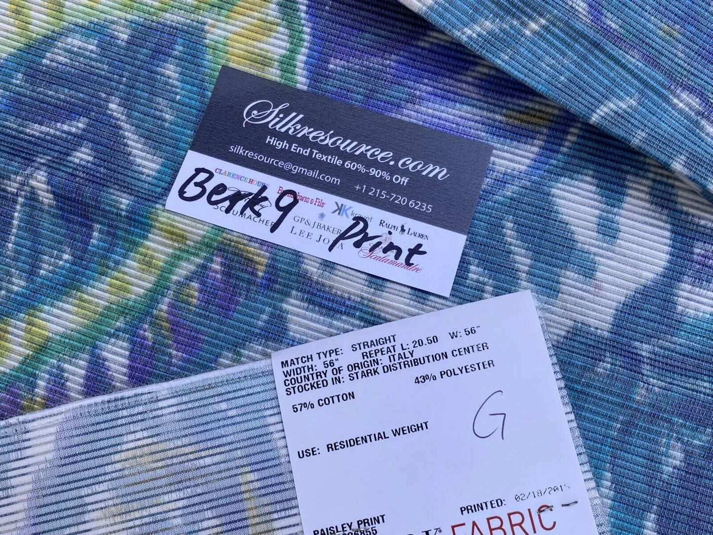 20g Berkbox9 Length Scalamandre Print 1 Yard X 26" Indra Aqua/multi Aztek Mayan Print Cotton MSRP USD 202/Y Heavy