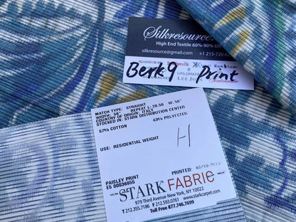 20h Berkbox9 Length Scalamandre Print 27x27 Inches (copy)