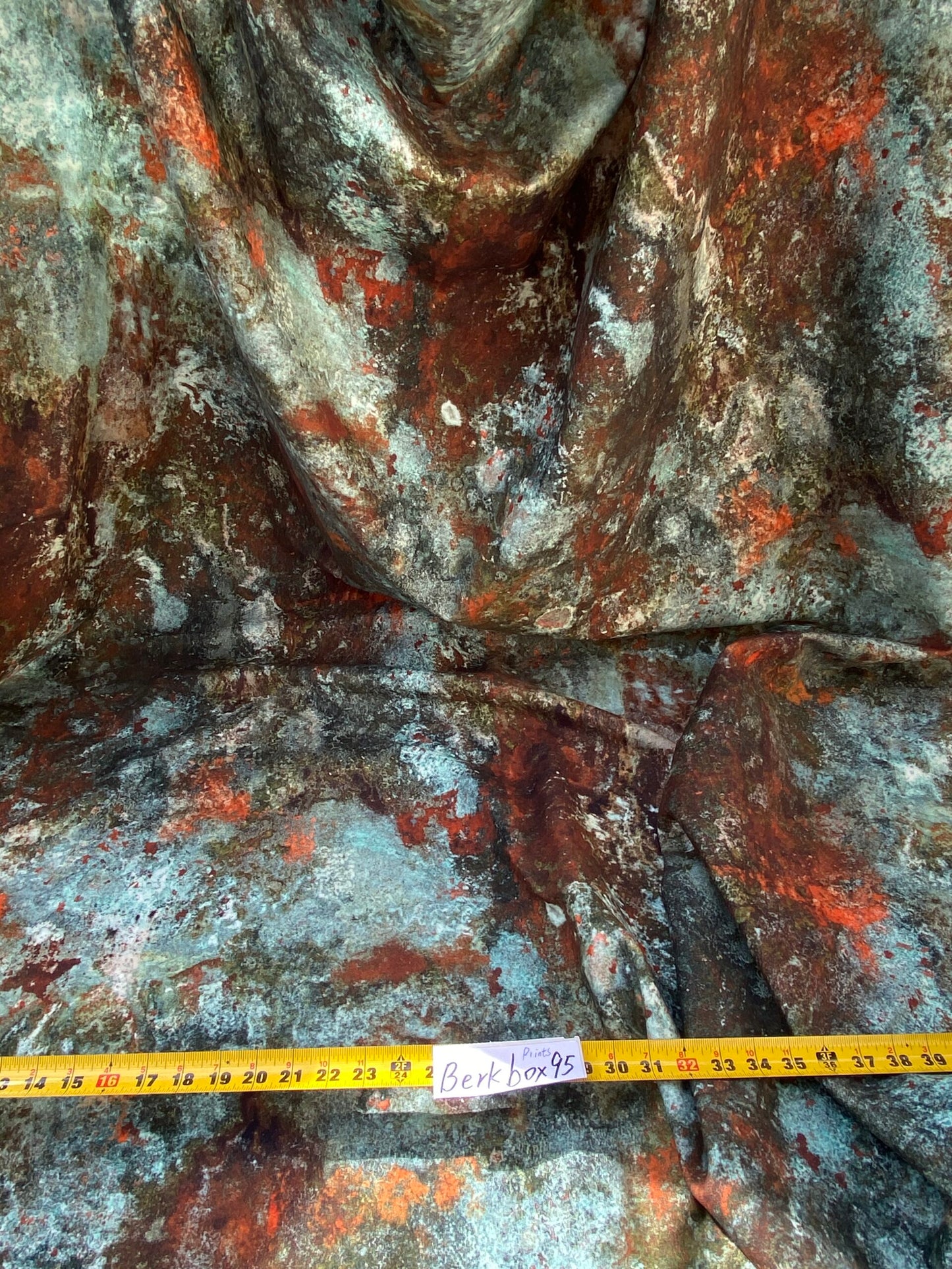 2yard+ Printed Fabrics by Jean Paul Gaultier Lelievre Oxydation Jade Cotton Abstract Starry Sky Mineral Green MSRP USD 500+/yard