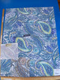 Scalamandre Indra Aztek Mayan Cotton - Aqua/Multi