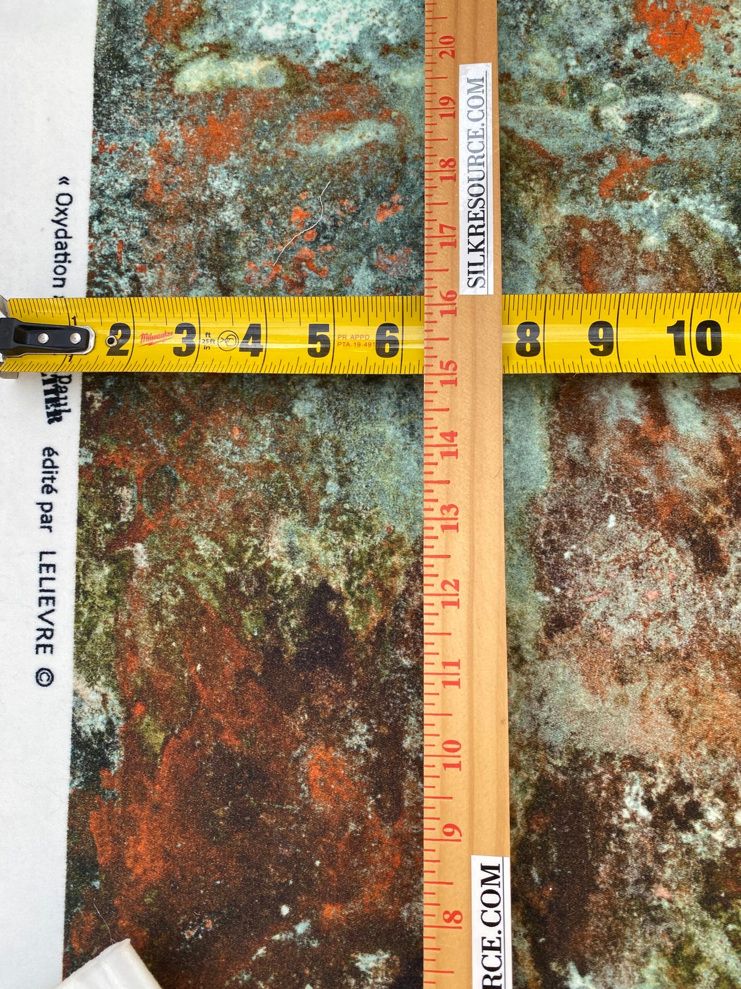 2yard+ Printed Fabrics by Jean Paul Gaultier Lelievre Oxydation Jade Cotton Abstract Starry Sky Mineral Green MSRP USD 500+/yard