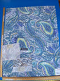 Scalamandre Indra Aztek Mayan Cotton - Aqua/Multi
