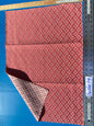 46 Berkbox104 Square Scalamandre Red White Diamond Small Scale Texture