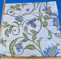 Scalamandre Berkbox Print - Blue On Cream