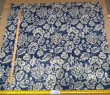 6 BerkBox95 Printed Fabrics by Scalamandre Calais Linen Print Coral Blue White Pomegranate Foliage  MSRP USD300+/y
